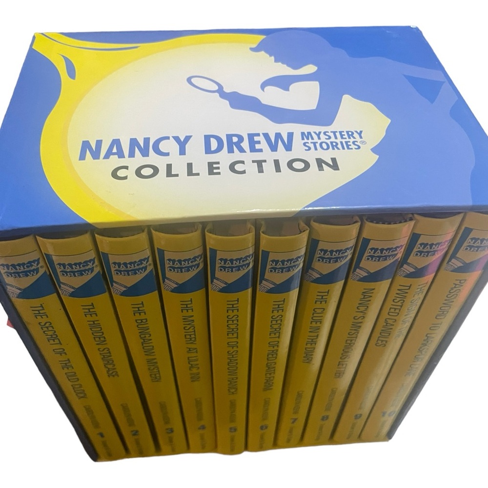 Nancy Drew Books 1-10 Box Set The Nancy Drew Mystery Stories Collection - Picture 1 of 7